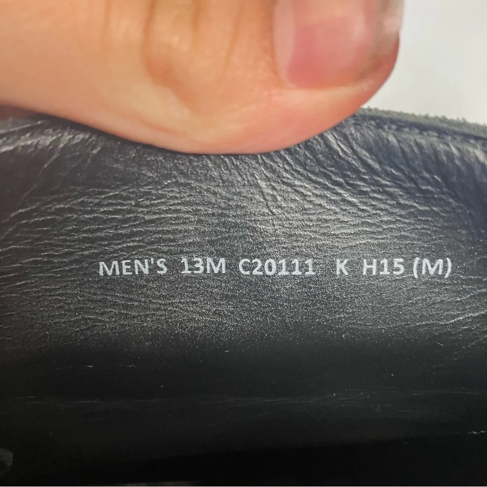 Cole Haan Colton black leather‎ chukka boots men’s size 13 business dress shoes